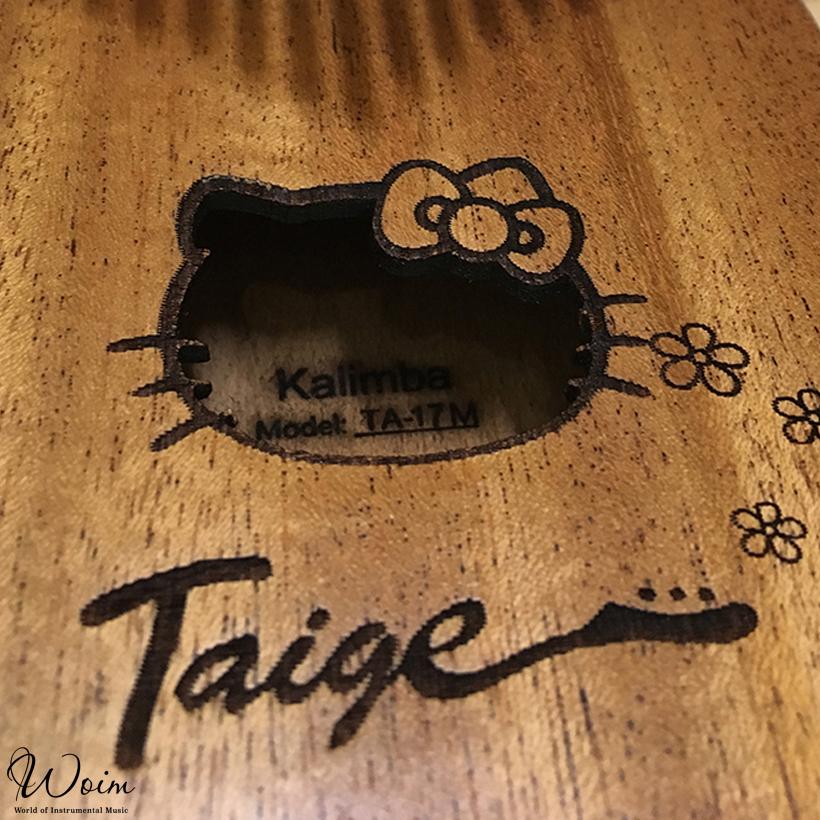 Đàn Kalimba 17 phím Taige gỗ Mahogany