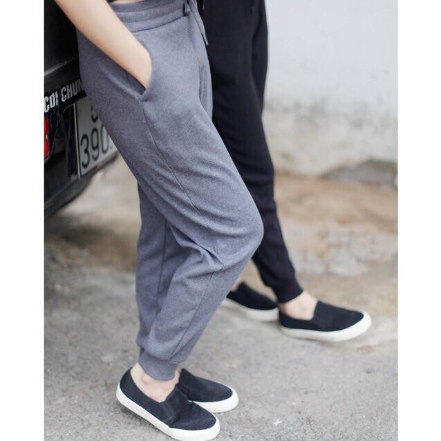 Quần joggers nỉ nữ