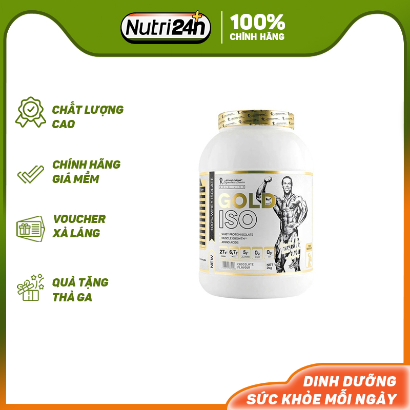 Whey tăng c ơ kevin levrone whey gold iso bổ sung protein nguyên chất 2kg