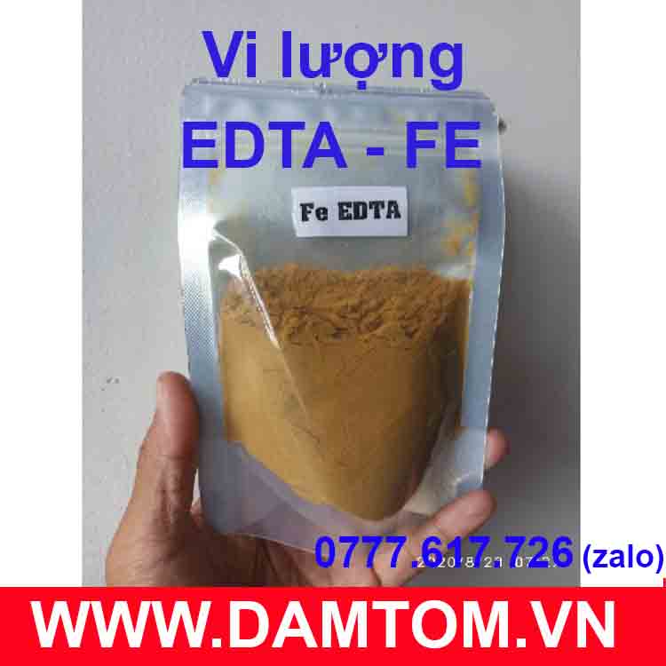 Phân vi lượng sắt Chelate (Fe-EDTA-13) GÓI 1kg