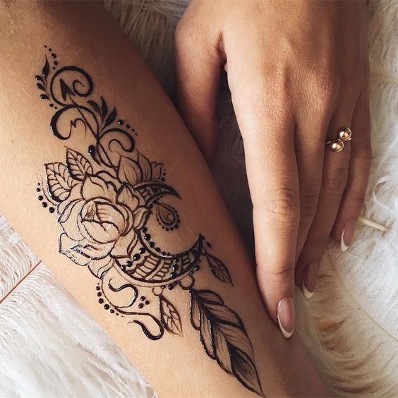 MỰC XĂM HENNA GOLECHA ĐEN