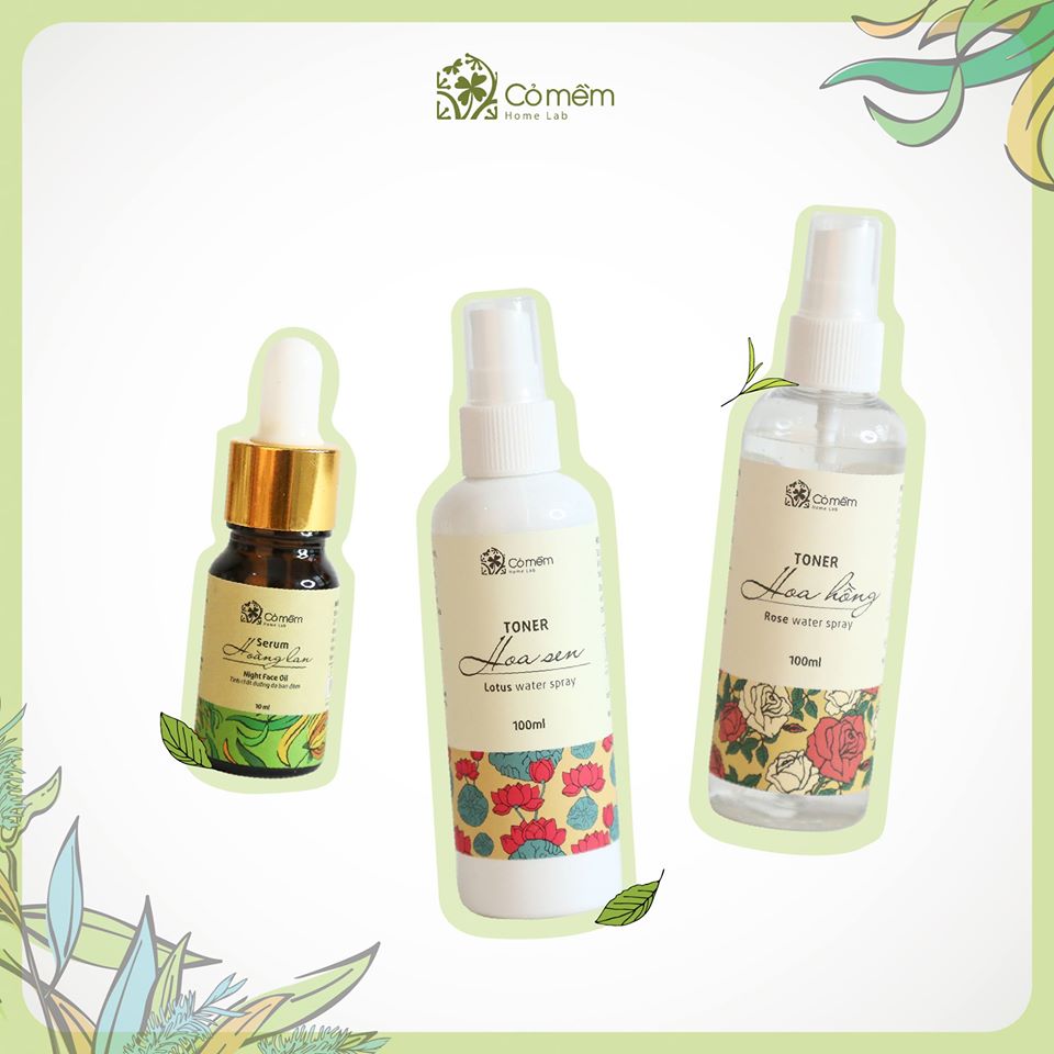 Toner Hoa Hồng Cỏ Mềm
