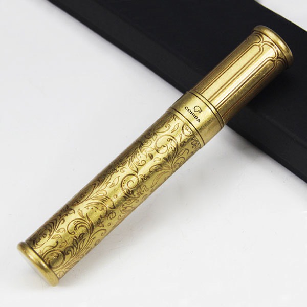 Ống đựng XG 1 điếu màu đồng HB-028