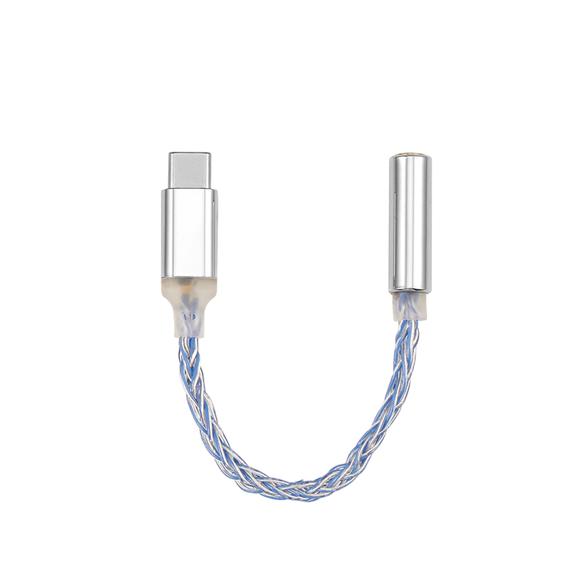 JCALLY JM6 Type-C to 3.5mm CX31993 digital audio portable decoding amp Hifi DAC mobile headset USB Type C to 3.5mm adapter