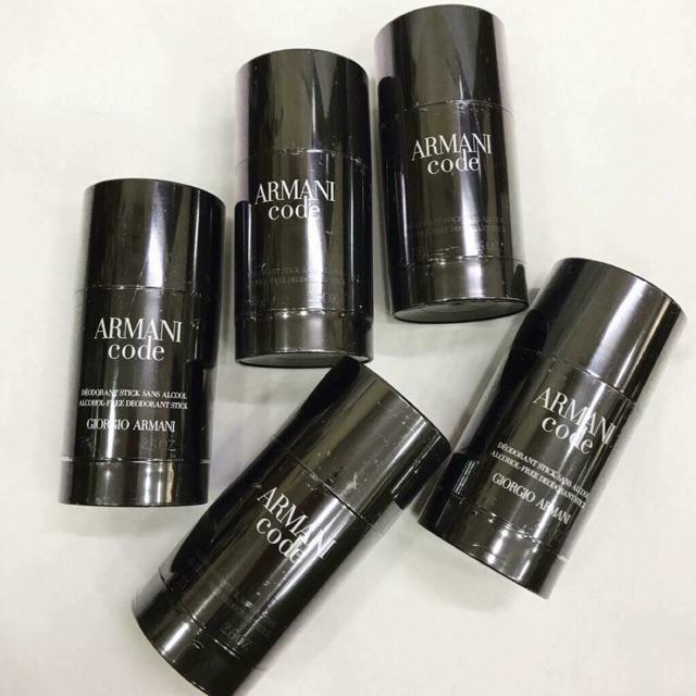 Lăn khử mùi nam hương nước hoa Giorgio Armani Code 75g