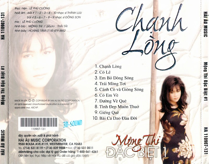 [MDCD] Bộ 4 Đĩa CD Mộng Thi Đặc Biệt 1234