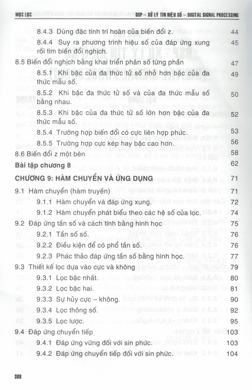 DSP - Xử Lý Tín Hiệu Số - Digital Signal Processing