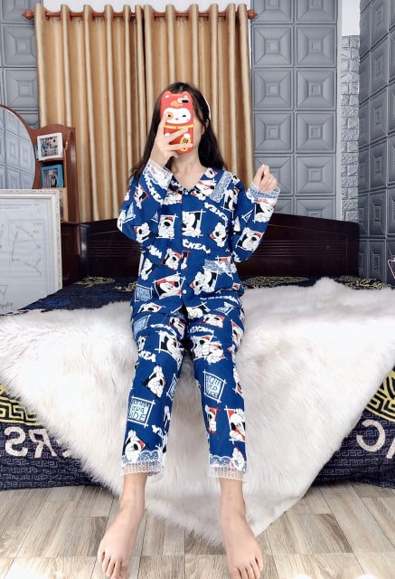 [HCM]Đồ Bộ ngủ Kate Thái Phối Ren