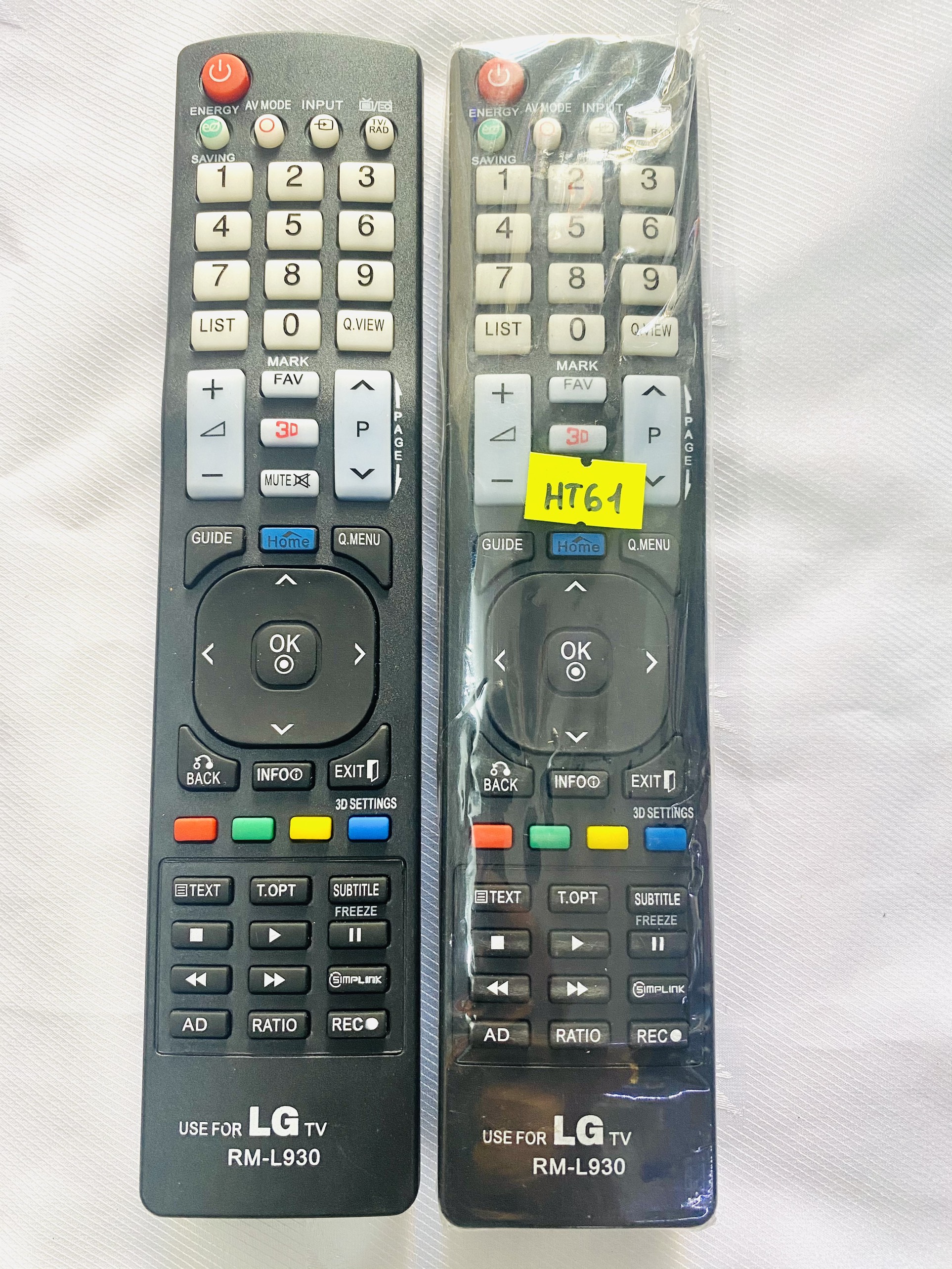 Remote tivi LG RM-L930+2 (HT61)