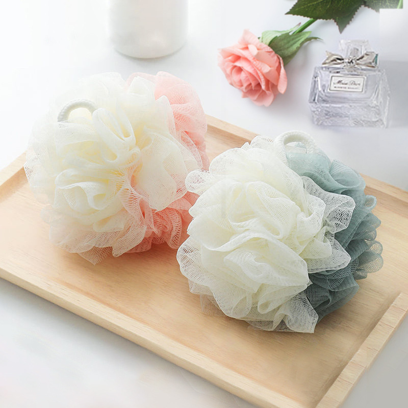 Bông tắm tạo bọt 2 màu