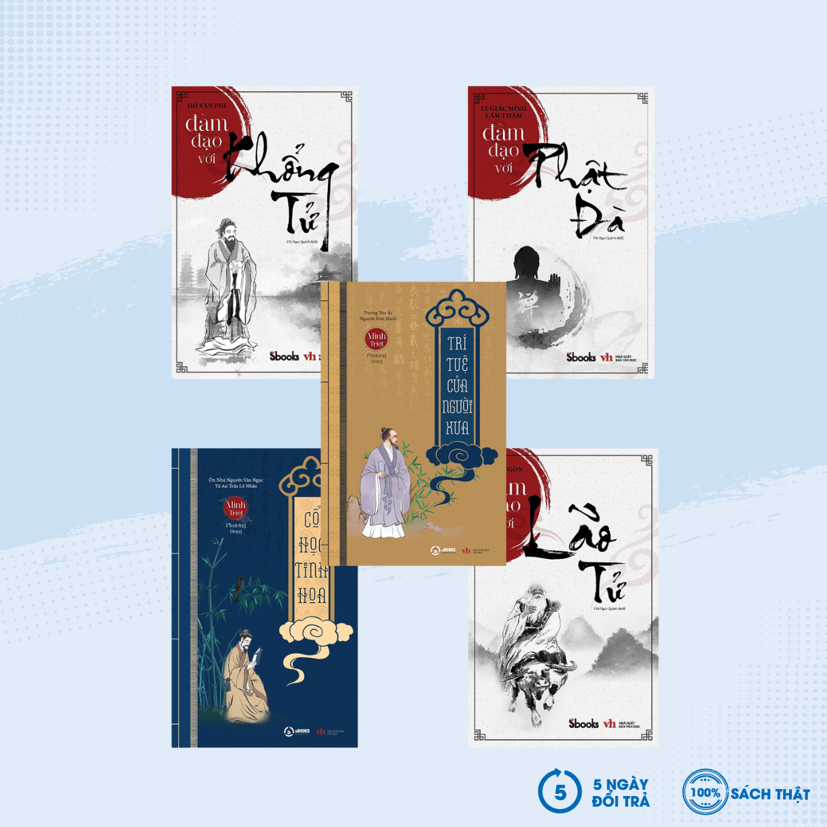 Sách - combo sách tinh hoa trí tuệ cổ nhân - sb - newshop