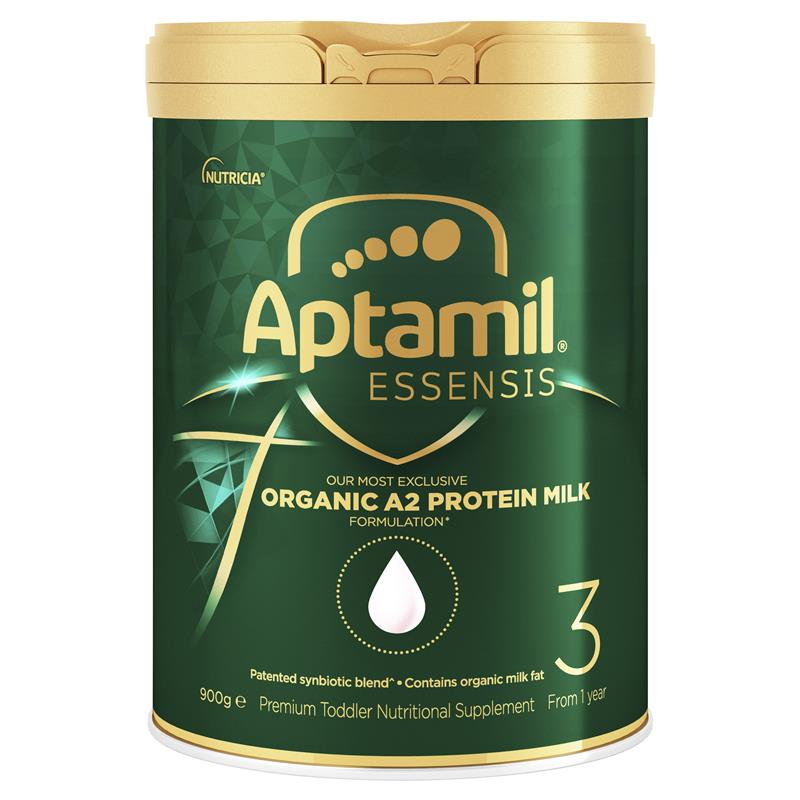 Sữa Aptamil Essensis Organic số 3 900g cho bé trên 12 tháng tuổi