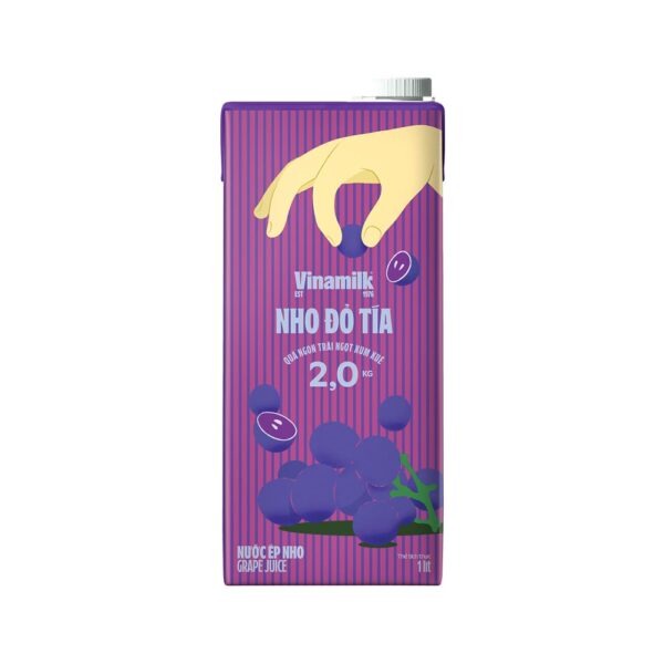 [COMBO 2 HỘP] Vinamilk Vfresh Nước Ép Trái Cây 1L (Táo, Cam, Đào, Nho, Lựu Táo, Kiwi Táo, Cam Necta, Ổi)