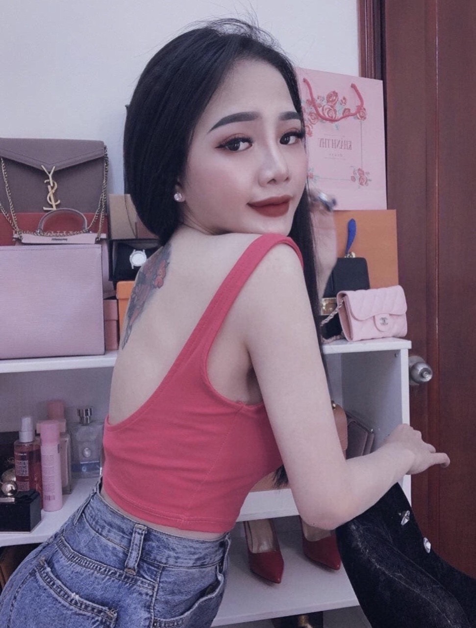 [HCM]Áo ba lỗ nữ trần lưng kiểu dáng thời trang hot hit