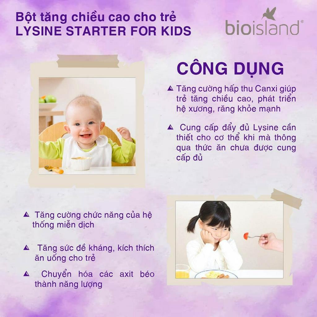 Lysine bột tăng chiều cao cho bé Úc
