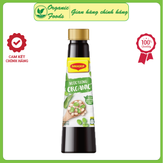 HÀNG MỚI VỀ Nước tương đậu nành hữu cơ Maggi 150ml - Organic Soy sauce thumbnail