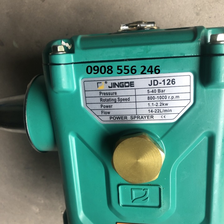 Đầu xịt áp lực ty sứ 1hp jingde JD-126
