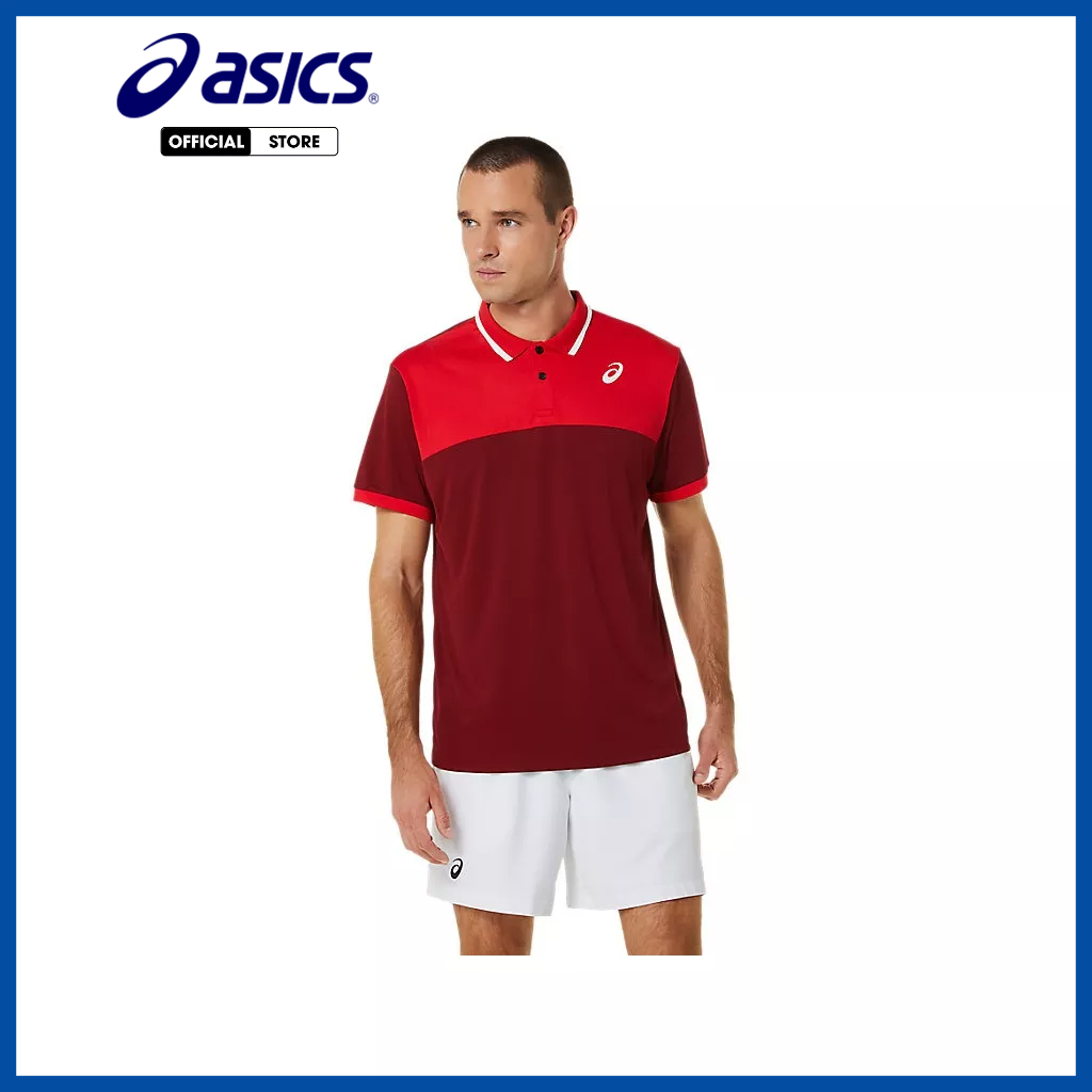 Áo polo thể thao nam asics men's court polo shirt 2041a256.601