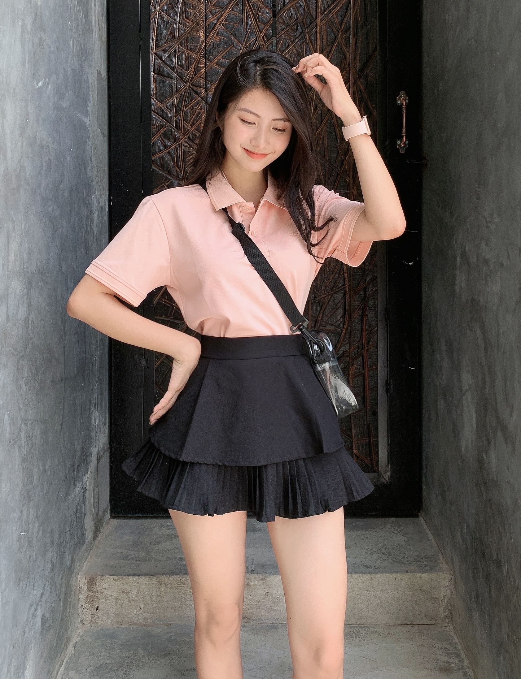 Áo Polo Nam HAFOS BASIC vải Cá sấu Cotton cao cấp chuẩn form