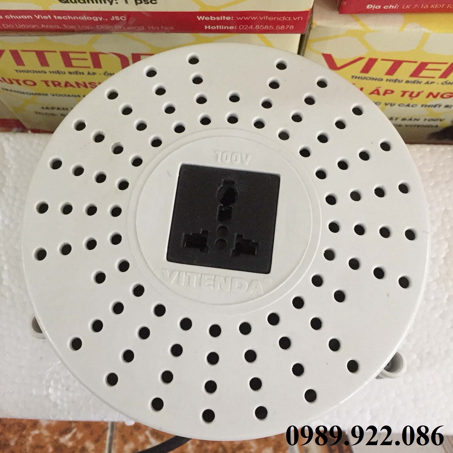 Bộ Đổi Nguồn 220v - 100v Vitenda (Lõi Đồng)