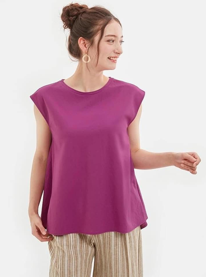 Rập Giấy 30093 - Áo thun form loe GU