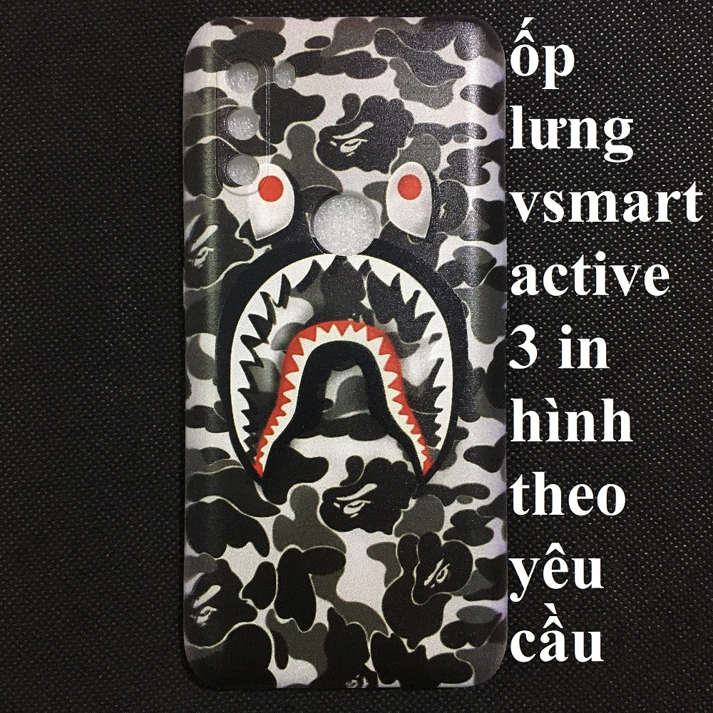 [HCM]ỐP LƯNG VSMART ACTIVE 3  IN HÌNH THEO YÊU CẦU