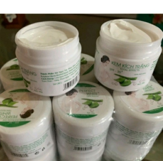 [HCM]Kem kích trắng body Perfect White Total Effects
