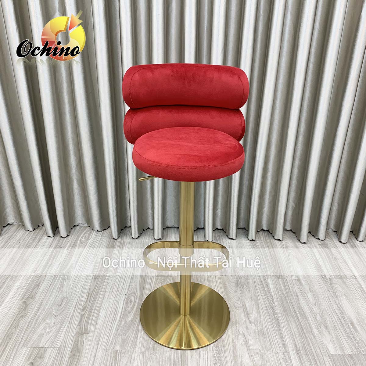 ( FREE SHIP ) Ghế Trang Điểm, Ghế Makeup, Ghế Bar, Ghế Quầy bar, Ghế Quầy Lễ Tân Cao Cấp inox mạ vàng 304 Sang Chảnh