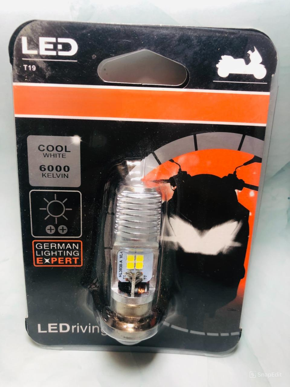 ĐÈN PHA LED OSSRAM CHÂN H4 M5 CHO XE MÁY XE ĐẠP ĐIỆN