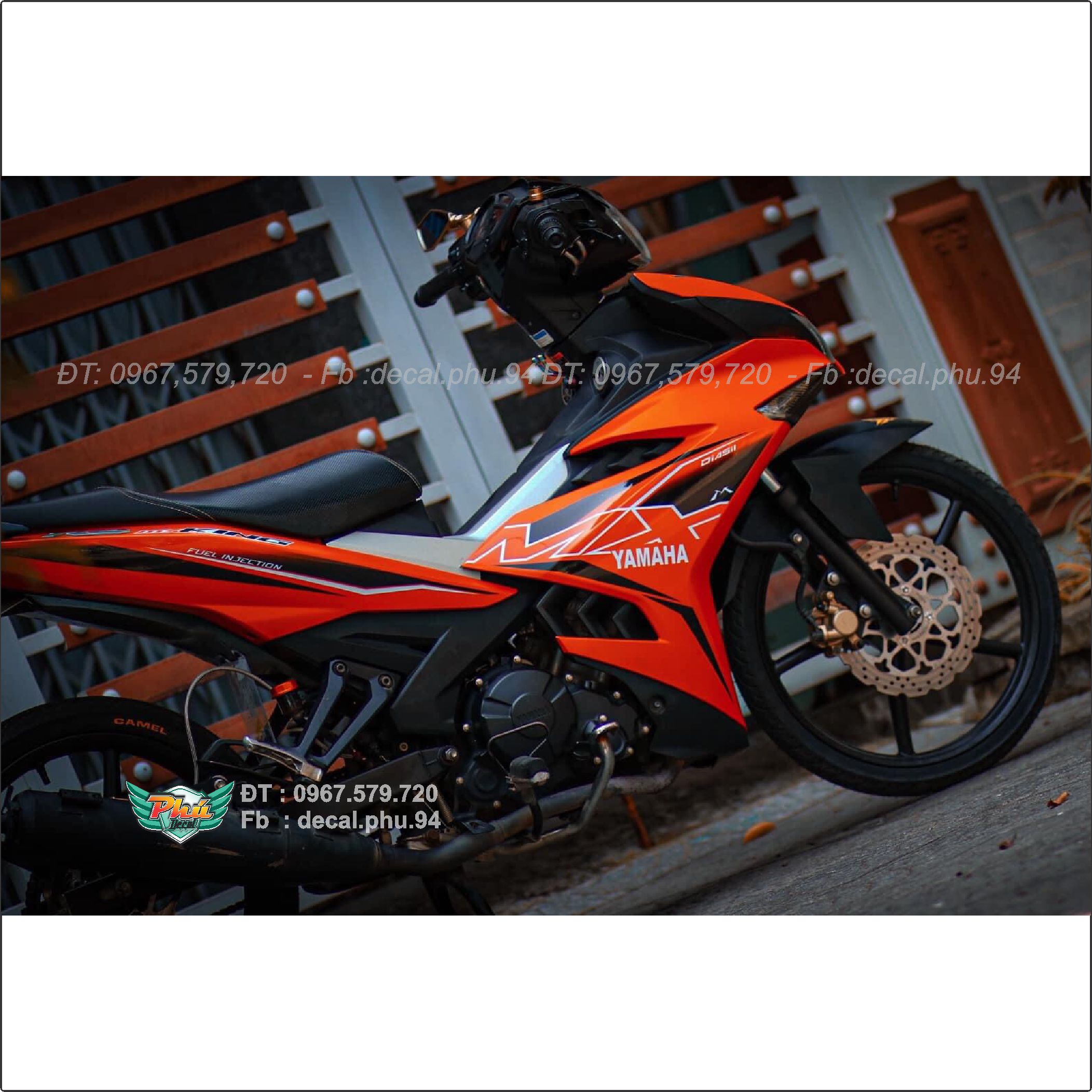 Tem rời exciter 150 mx cam