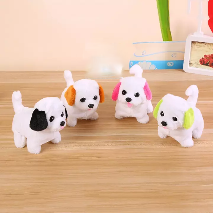 Chó bông biết đi, vẫy đuôi, biết kêu bibi cực Cute