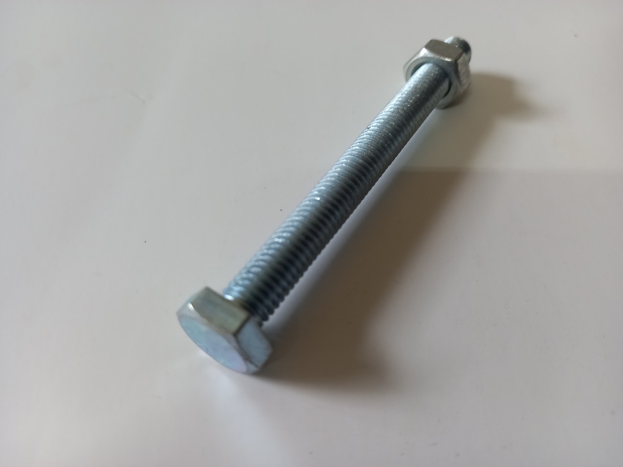 Bu lông (bulong), ốc mạ, ốc bu lông sắt mạ M6 nhiều kích cỡ ( set 10 cái)