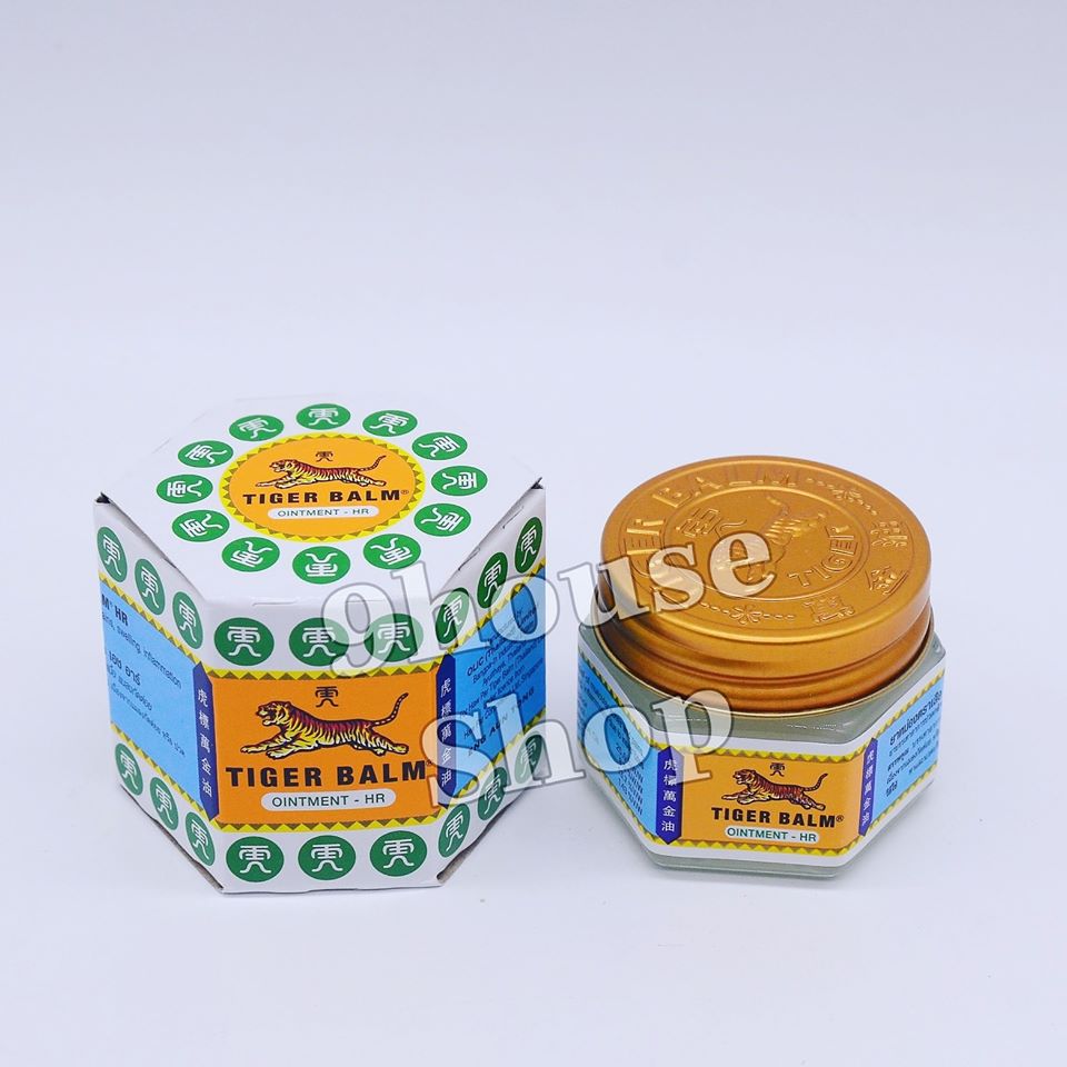(MÀU TRẮNG) Dầu Cù Là Trắng Con Hổ TIGER BALM Thái Lan