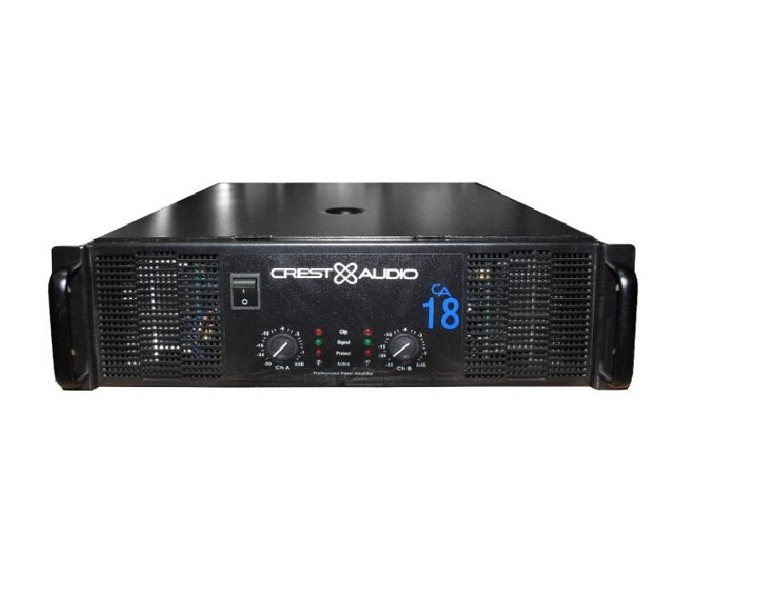 [HCM][Trả góp 0%]Cục đẩy công suất Crest Audio CA 18