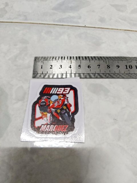 Combo 2 Tem Decal Marquez 93 Dán Xe Giá Rẻ