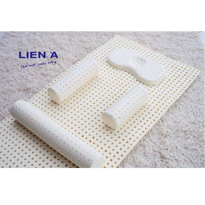 Combo Nệm Cao Su Em Bé Liên Á PomPoms - Cao 5cm