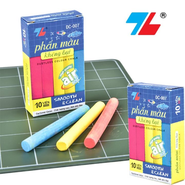 Phấn màu không bụi thiên long dc-007
