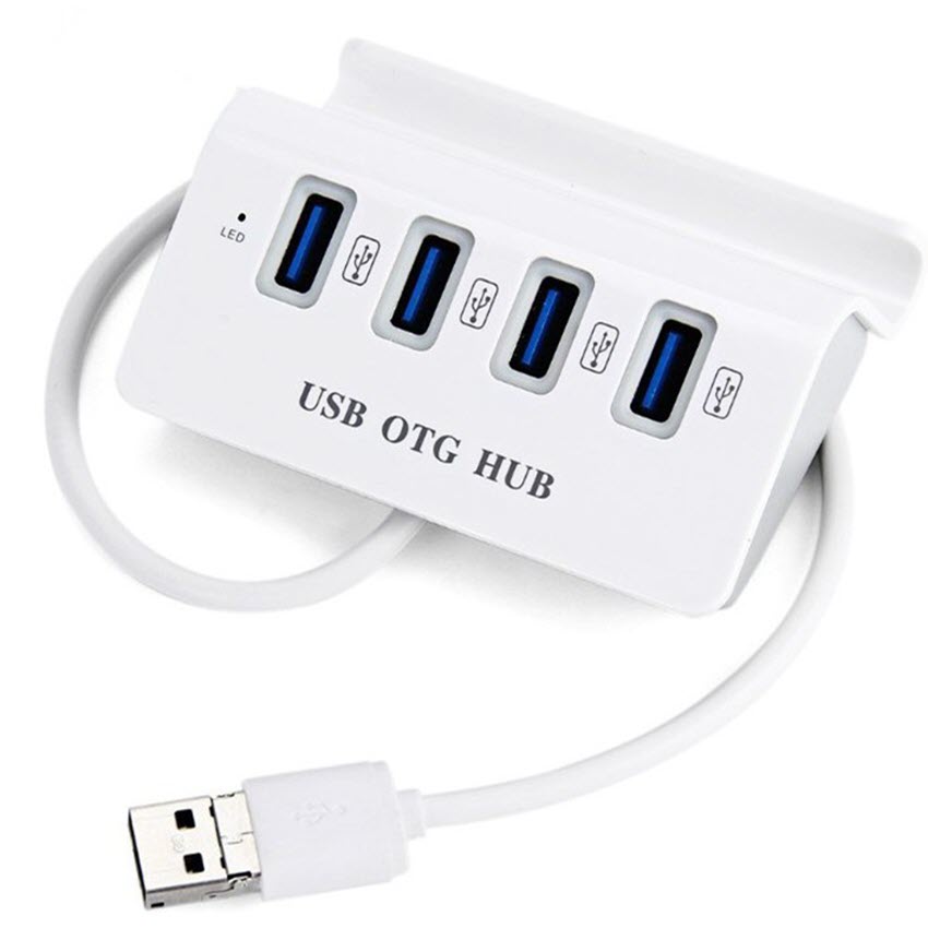 Bộ chia 4 Cổng USB OTG HUB với Dock chất lượng cao