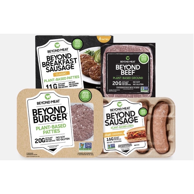 [CHỈ GIAO HCM] XÚC XÍCH CHAY THỰC VẬT PLANT BASED BEYOND MEAT MỸ 400G