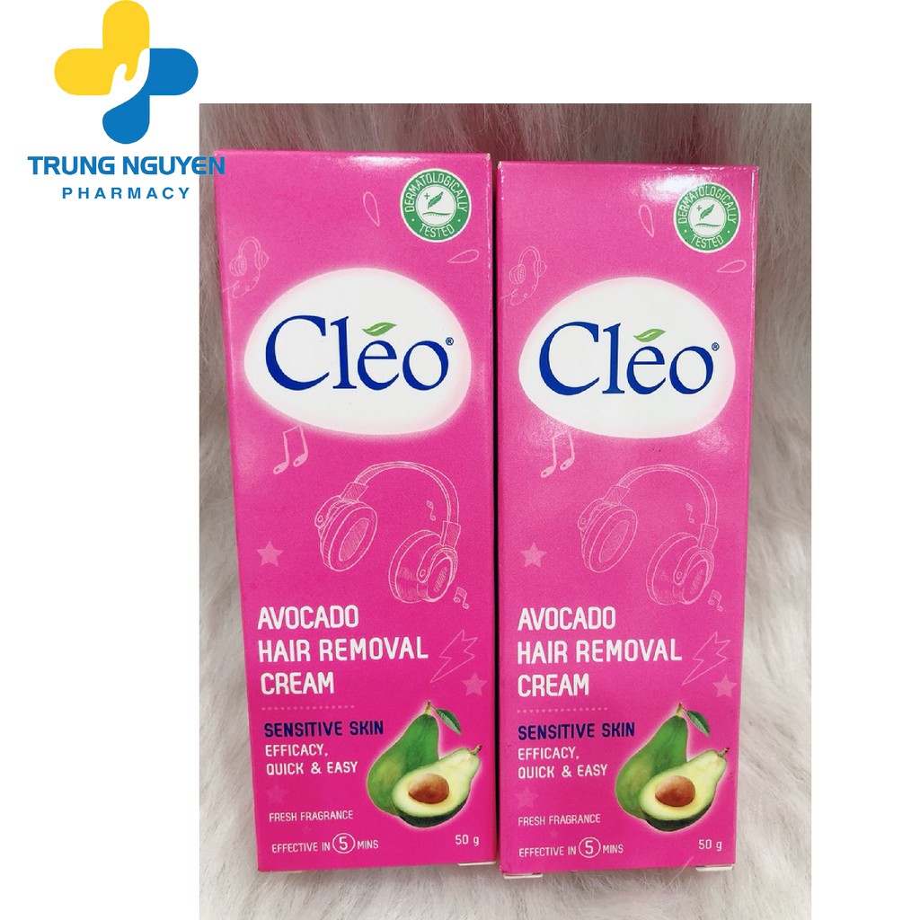 [HCM]Cléo - Kem Bơ Tẩy Lông 50G (Dành Cho Da Nhạy Cảm)
