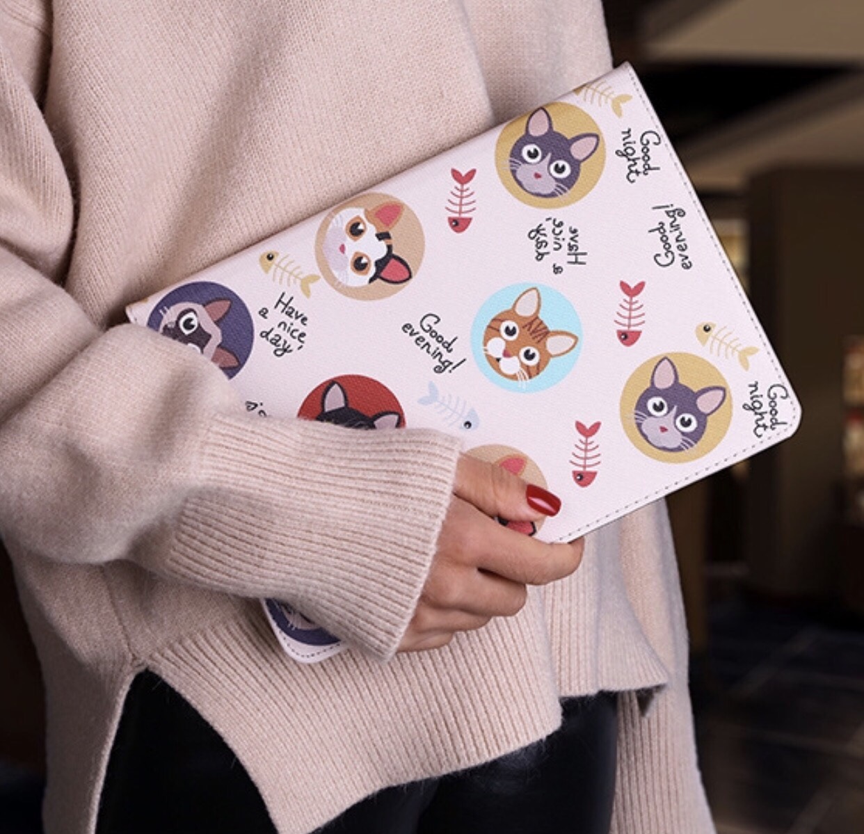 [HCM]Bao da ipad 2017/2018/gen 5/6/Air 1/2 cute