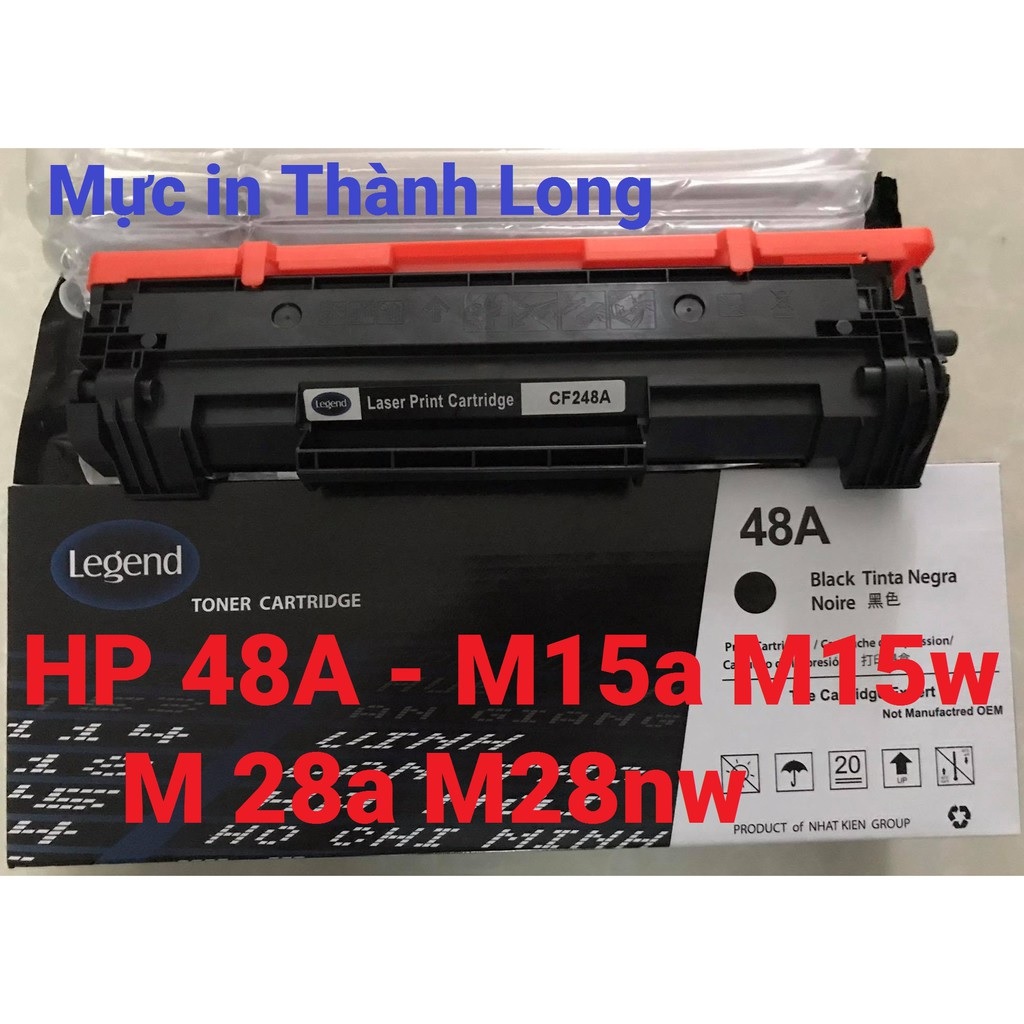 Hộp mực 48A Loại tốt có hộp cho HP Laserjet M15A M28A M15W MFP 28A 28W