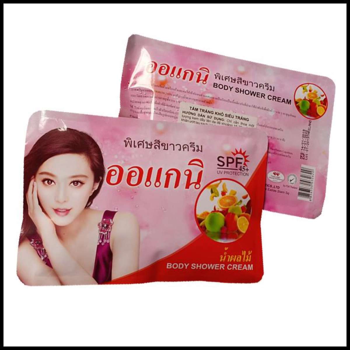 [HCM]Kem Tắm Trắng Khô Siêu Trắng Thái Lan - Trái Cây