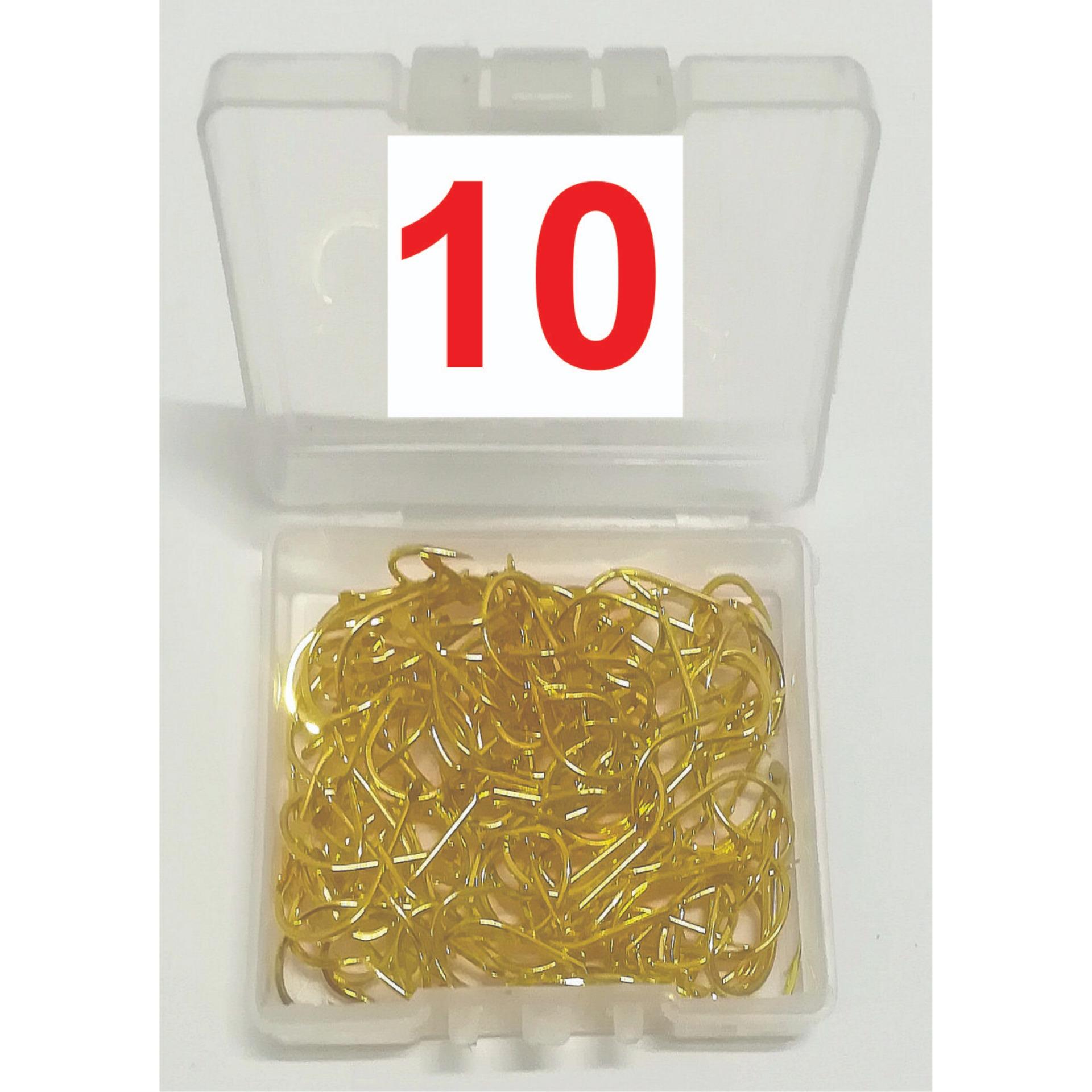 Hộp 100 Lưỡi Câu Thép Nghạnh Nhọn ( Mã V )