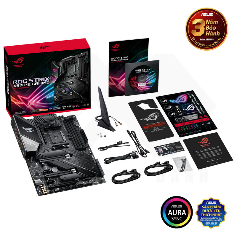 [Trả góp 0%]Bo mạch chủ ASUS ROG STRIX X570-E GAMING
