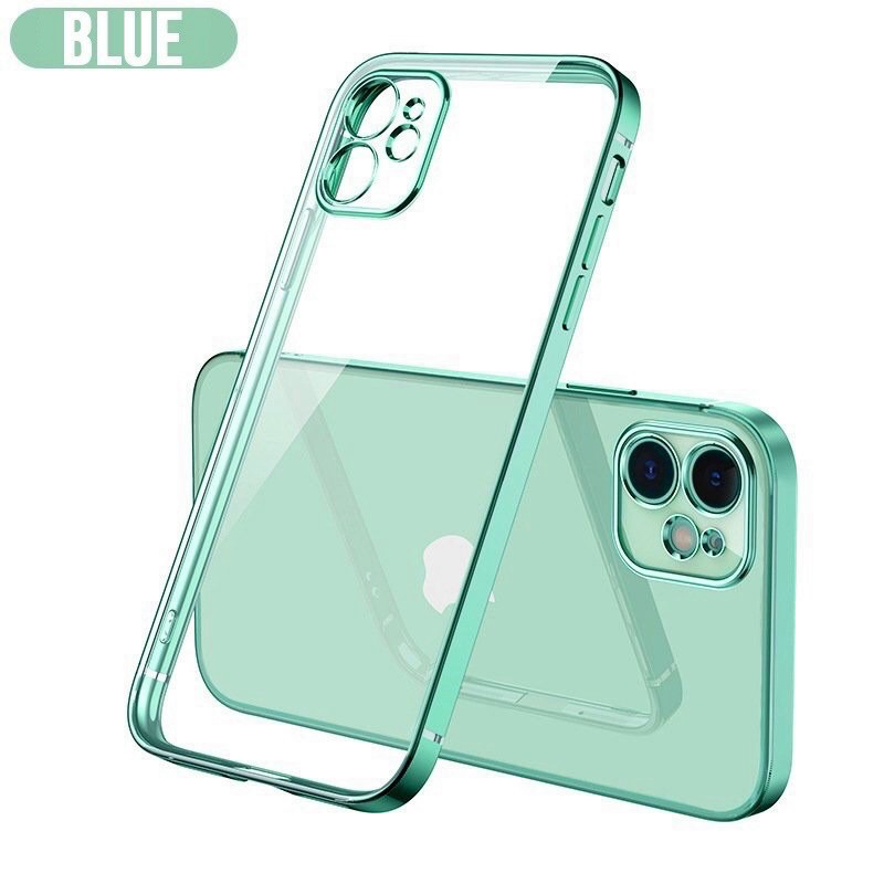 ♥️ Ốp silicon viền vuông viền si ip12 ♥️