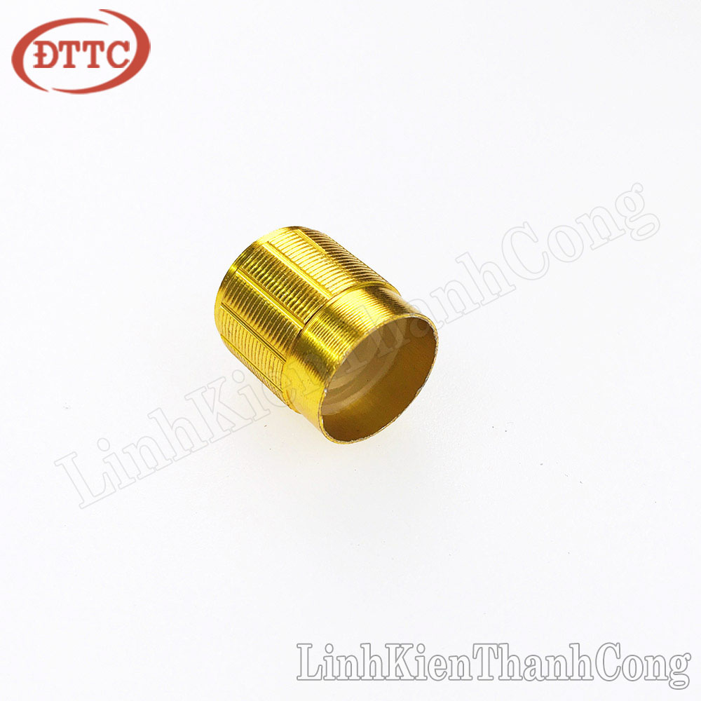 Núm Triết Áp Kim Loại Vàng 15mm