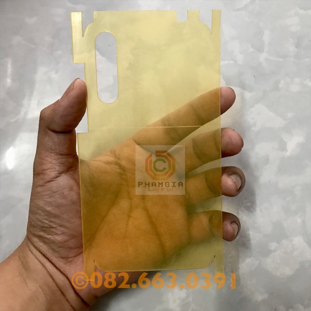 Dán Mặt Sau Full Lưng Viền Ppf Vsmart Live, Active 1+, Active 1, Joy 1+