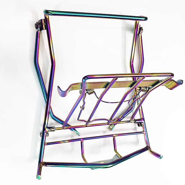 Gác ba ga Air Blade, baga  7 màu, baga làm bằng Inox 304 mạ titan đường kính 10mm