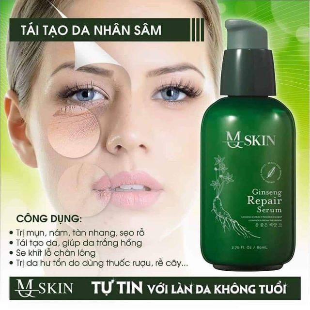 Thay da nhân sâm Mqskin